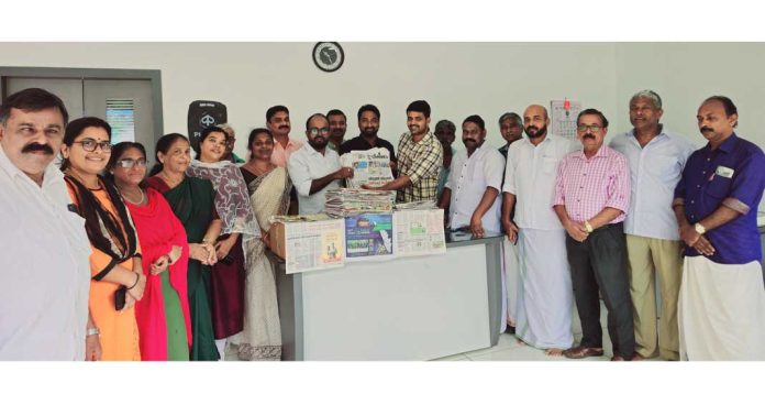 കോൺഗ്രസ് പഴവങ്ങാടി ടൗൺ മണ്ഡലം കമ്മിറ്റിയുടെ നേതൃത്വത്തിൽ ന്യൂസ് പേപ്പർ ചലഞ്ച് സംഘടിപ്പിക്കുന്നു കോൺഗ്രസ് പഴവങ്ങാടി ടൗൺ മണ്ഡലം കമ്മിറ്റിയുടെ നേതൃത്വത്തിൽ ന്യൂസ് പേപ്പർ ചലഞ്ച് സംഘടിപ്പിക്കുന്നു