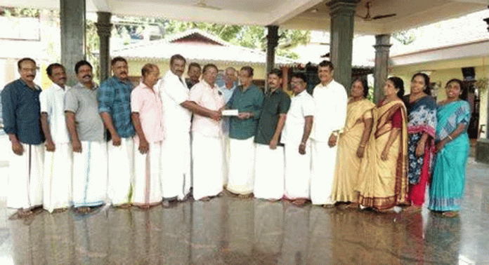 വയനാടിന് കൈത്താങ്ങായി കുന്നന്താനം ശാഖ വയനാടിന് കൈത്താങ്ങായി കുന്നന്താനം ശാഖ