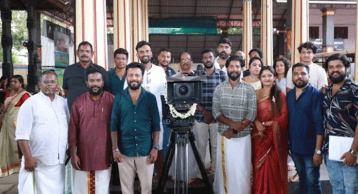 വിഷ്ണു ഉണ്ണികൃഷ്ണൻ നായകനാകുന്ന പുതിയ ചിത്രത്തിന് തുടക്കമായി വിഷ്ണു ഉണ്ണികൃഷ്ണൻ നായകനാകുന്ന പുതിയ ചിത്രത്തിന് തുടക്കമായി