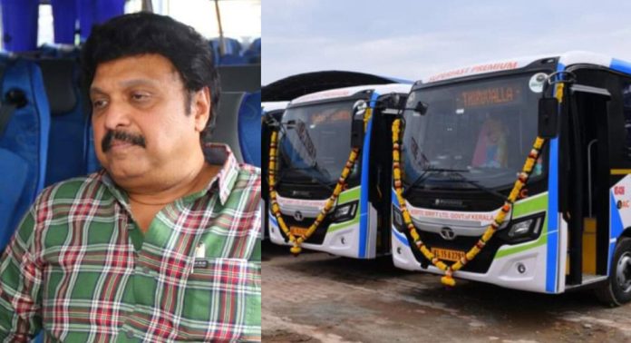 കെഎസ്ആർടിസി പുതുതായി നിരത്തിലിറക്കിയ പ്രീമിയം സൂപ്പർ ഫാസ്റ്റ് എസി ബസിൽ യാത്ര ചെയ്ത് ഗതാഗത മന്ത്രി കെ ബി ഗണേഷ്കുമാർ കെഎസ്ആർടിസി പുതുതായി നിരത്തിലിറക്കിയ പ്രീമിയം സൂപ്പർ ഫാസ്റ്റ് എസി ബസിൽ യാത്ര ചെയ്ത് ഗതാഗത മന്ത്രി കെ ബി ഗണേഷ്കുമാർ