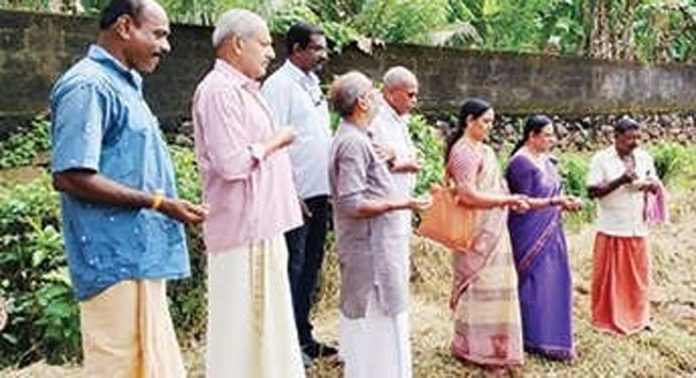 ഒട്ടിയക്കുഴി പാടശേഖരത്തിൽ നെൽകൃഷി തുടങ്ങി ഒട്ടിയക്കുഴി പാടശേഖരത്തിൽ നെൽകൃഷി തുടങ്ങി