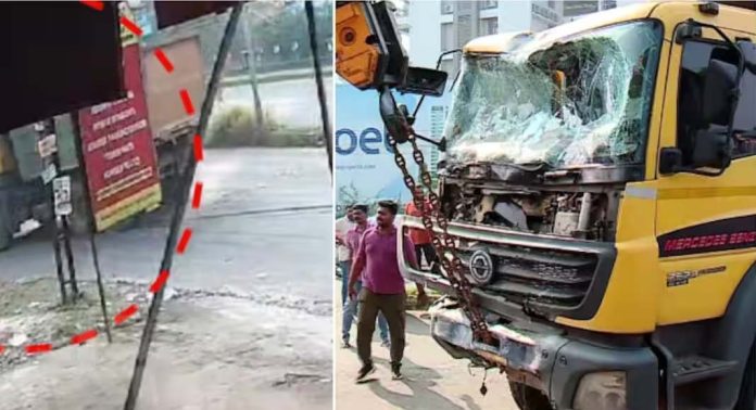 ബസും ടോറസ് ലോറിയും കൂട്ടിയിടിച്ച് അപകടം ; ബസ് യാത്രക്കാരിക്ക് ദാരുണാന്ത്യം ബസും ടോറസ് ലോറിയും കൂട്ടിയിടിച്ച് അപകടം ; ബസ് യാത്രക്കാരിക്ക് ദാരുണാന്ത്യം