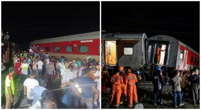 ട്രെയിനുകൾ കൂട്ടിയിടിച്ചുണ്ടായ അപകടം ; 19 പേർക്ക് പരിക്ക് ; 4 പേരുടെ നില ഗുരുതരം,28 ട്രെയിനുകള് വഴിമാറ്റിവിട്ടു, 2 എണ്ണം റദ്ദാക്കി ട്രെയിനുകൾ കൂട്ടിയിടിച്ചുണ്ടായ അപകടം ; 19 പേർക്ക് പരിക്ക് ; 4 പേരുടെ നില ഗുരുതരം,28 ട്രെയിനുകള് വഴിമാറ്റിവിട്ടു, 2 എണ്ണം റദ്ദാക്കി