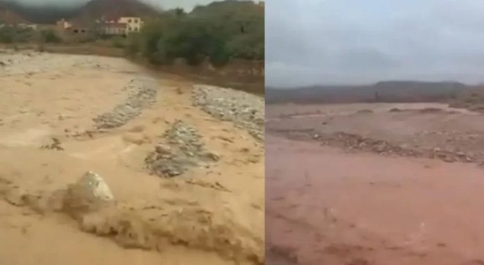 കനത്ത മഴ : സഹാറ മരുഭൂമിയിൽ വെള്ളപ്പൊക്കം കനത്ത മഴ : സഹാറ മരുഭൂമിയിൽ വെള്ളപ്പൊക്കം