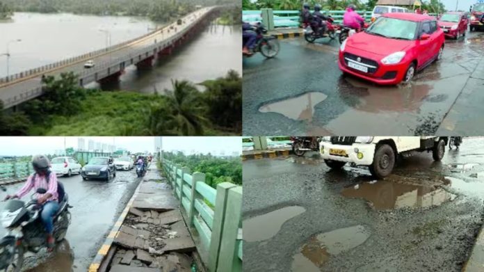 കുണ്ടന്നൂർ-തേവര പാലം ഒരുമാസത്തേക്ക് അടച്ചു കുണ്ടന്നൂർ-തേവര പാലം ഒരുമാസത്തേക്ക് അടച്ചു