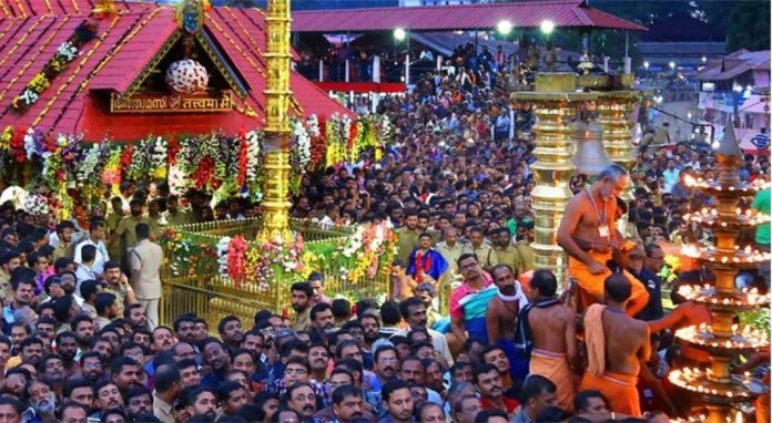 ശബരിമലയിൽ വൻഭക്തജന തിരക്ക്, വെർച്വൽ ക്യൂ വഴി ബുക്ക് ചെയ്തത് 52000 പേർ ശബരിമലയിൽ വൻഭക്തജന തിരക്ക്, വെർച്വൽ ക്യൂ വഴി ബുക്ക് ചെയ്തത് 52000 പേർ