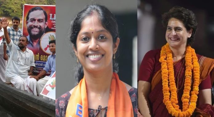 വയനാട് തെരഞ്ഞെടുപ്പ് ചൂടിലേക്ക് ; സത്യന് മൊകേരി തുടങ്ങി, നവ്യ ഇന്നെത്തും, പ്രിയങ്ക നാളെ വയനാട് തെരഞ്ഞെടുപ്പ് ചൂടിലേക്ക് ; സത്യന് മൊകേരി തുടങ്ങി, നവ്യ ഇന്നെത്തും, പ്രിയങ്ക നാളെ