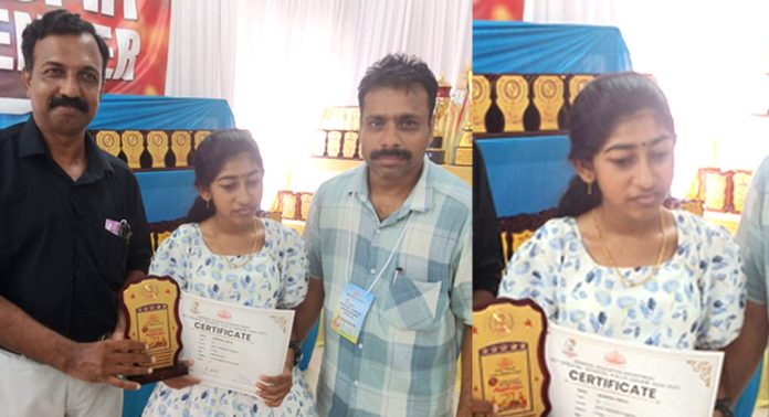 സംസ്ഥാന സ്പെഷ്യല് സ്കൂള് കലോത്സവത്തില് തിളക്കമാര്ന്ന വിജയവുമായി അടൂരിലെ കൊച്ചുമിടുക്കി നന്ദന വിനേഷ് സംസ്ഥാന സ്പെഷ്യല് സ്കൂള് കലോത്സവത്തില് തിളക്കമാര്ന്ന വിജയവുമായി അടൂരിലെ കൊച്ചുമിടുക്കി നന്ദന വിനേഷ്