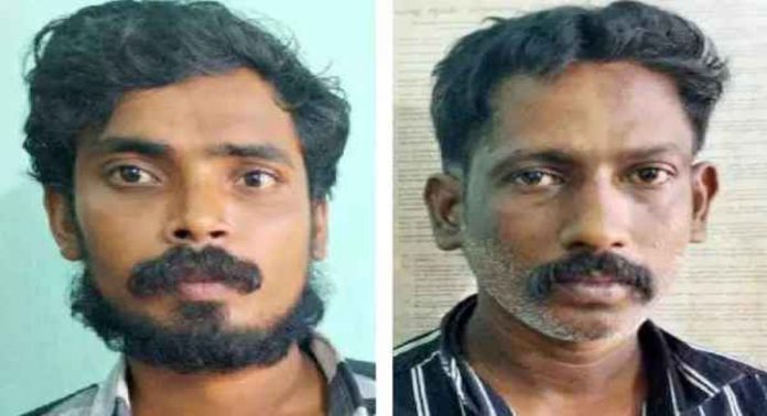 കാട്ടുപന്നിയെ വേട്ടയാടി പാചകം ചെയ്യാൻ ശ്രമം ; രണ്ടുപേർ അറസ്റ്റിൽ കാട്ടുപന്നിയെ വേട്ടയാടി പാചകം ചെയ്യാൻ ശ്രമം ; രണ്ടുപേർ അറസ്റ്റിൽ