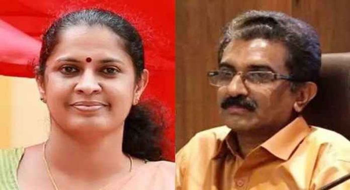 പി.പി. ദിവ്യയെ കണ്ണൂർ ജില്ല പഞ്ചായത്ത് പ്രസിഡന്റ് പദവിയിൽ നിന്ന് നീക്കി പി.പി. ദിവ്യയെ കണ്ണൂർ ജില്ല പഞ്ചായത്ത് പ്രസിഡന്റ് പദവിയിൽ നിന്ന് നീക്കി