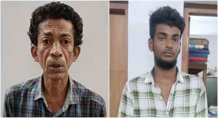 മൊബൈൽ ഫോൺ മോഷ്ടിച്ച് ഇതര സംസ്ഥാന തൊഴിലാളിയ്ക്ക് വില്പന നടത്തിയ രണ്ടുപേർ പിടിയിൽ മൊബൈൽ ഫോൺ മോഷ്ടിച്ച് ഇതര സംസ്ഥാന തൊഴിലാളിയ്ക്ക് വില്പന നടത്തിയ രണ്ടുപേർ പിടിയിൽ