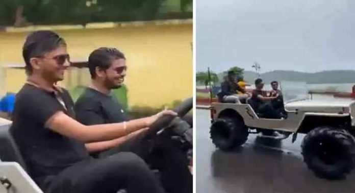 വീഡിയോ വൈറലായി ; പിന്നാലെ രാജസ്ഥാൻ ഉപമുഖ്യമന്ത്രിയുടെ മകന് 7000 രൂപ പിഴ വീഡിയോ വൈറലായി ; പിന്നാലെ രാജസ്ഥാൻ ഉപമുഖ്യമന്ത്രിയുടെ മകന് 7000 രൂപ പിഴ