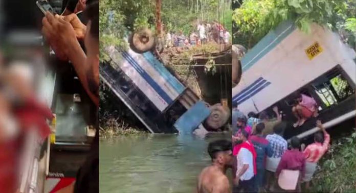 തിരുവമ്പാടി കെഎസ്ആർടിസി ബസ് അപകടത്തിൽ മരണം രണ്ടായി ; റിപ്പോര്ട്ട് സമര്പ്പിക്കാൻ നിർദേശിച്ച് ഗതാഗത മന്ത്രി തിരുവമ്പാടി കെഎസ്ആർടിസി ബസ് അപകടത്തിൽ മരണം രണ്ടായി ; റിപ്പോര്ട്ട് സമര്പ്പിക്കാൻ നിർദേശിച്ച് ഗതാഗത മന്ത്രി