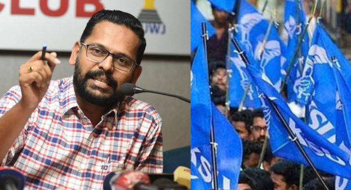 പി സരിനെ പുറത്താക്കി എറണാകുളം ലോ കോളേജ് കെഎസ് യു യൂണിറ്റ് പി സരിനെ പുറത്താക്കി എറണാകുളം ലോ കോളേജ് കെഎസ് യു യൂണിറ്റ്