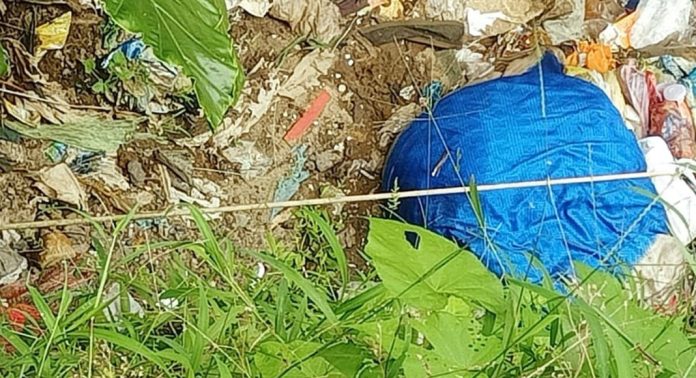 അങ്ങാടിയിലെ പുളിമുക്ക് തോട് മാലിന്യം കൊണ്ട് നിറഞ്ഞു അങ്ങാടിയിലെ പുളിമുക്ക് തോട് മാലിന്യം കൊണ്ട് നിറഞ്ഞു