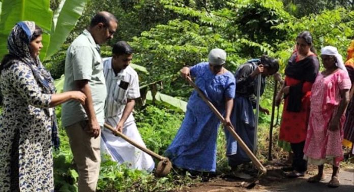ശുചീകരണ പ്രവർത്തനങ്ങൾ നടത്തി ശുചീകരണ പ്രവർത്തനങ്ങൾ നടത്തി