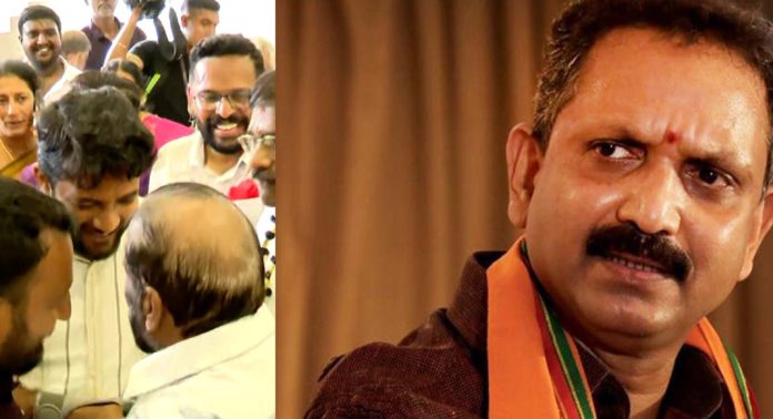 ആരും പിണക്കത്തിലല്ല, സരിന് കൈ കൊടുക്കാതിരുന്നത് നിഴൽ നാടകം : കെ സുരേന്ദ്രൻ ആരും പിണക്കത്തിലല്ല, സരിന് കൈ കൊടുക്കാതിരുന്നത് നിഴൽ നാടകം : കെ സുരേന്ദ്രൻ