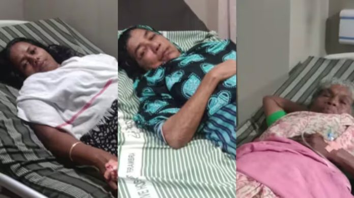 ഇടിമിന്നലേറ്റ് തൊഴിലുറപ്പ് തൊഴിലാളികളായ സ്ത്രീകൾക്ക് പരിക്ക് ഇടിമിന്നലേറ്റ് തൊഴിലുറപ്പ് തൊഴിലാളികളായ സ്ത്രീകൾക്ക് പരിക്ക്