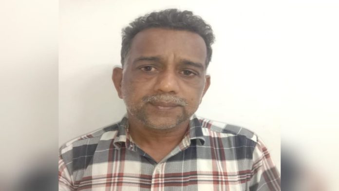 മോഷണ കേസിൽ മധ്യവയസ്കൻ അറസ്റ്റിൽ മോഷണ കേസിൽ മധ്യവയസ്കൻ അറസ്റ്റിൽ