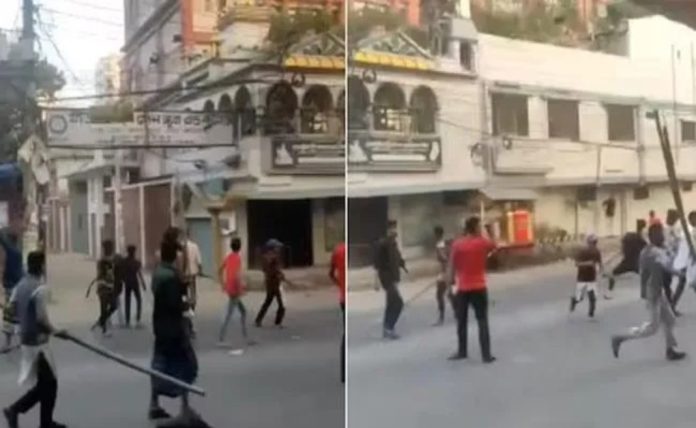 ബംഗ്ലാദേശിൽ മൂന്ന് ഹിന്ദു ക്ഷേത്രങ്ങൾ തകർത്തു ബംഗ്ലാദേശിൽ മൂന്ന് ഹിന്ദു ക്ഷേത്രങ്ങൾ തകർത്തു
