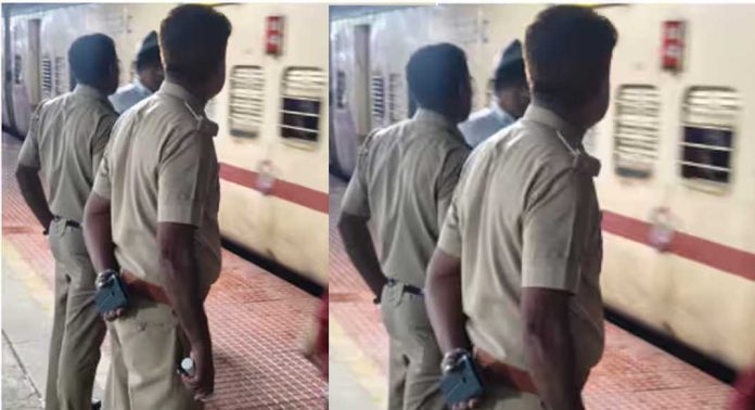 പാലക്കാട് നിന്നും തിരുവനന്തപുരം പോകുന്ന ട്രെയിനുകളിൽ ബോംബ് ഭീഷണിയെന്ന് സന്ദേശം ; പരിശോധന പാലക്കാട് നിന്നും തിരുവനന്തപുരം പോകുന്ന ട്രെയിനുകളിൽ ബോംബ് ഭീഷണിയെന്ന് സന്ദേശം ; പരിശോധന