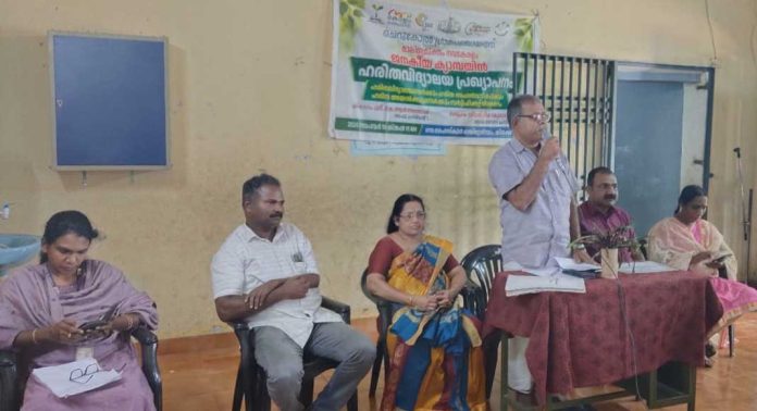 മാലിന്യമുക്തം നവകേരളം ക്യാമ്പയിന് ആദ്യഘട്ട പ്രഖ്യാപനം ചെറുകോല് ഗ്രാമപഞ്ചായത്തില് മാലിന്യമുക്തം നവകേരളം ക്യാമ്പയിന് ആദ്യഘട്ട പ്രഖ്യാപനം ചെറുകോല് ഗ്രാമപഞ്ചായത്തില്