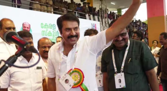 കേരളത്തിന്റെ കൗമാരശക്തിതന്നെ അത്ഭുതപ്പെടുത്തുന്നുവെന്ന് മമ്മൂട്ടി കേരളത്തിന്റെ കൗമാരശക്തിതന്നെ അത്ഭുതപ്പെടുത്തുന്നുവെന്ന് മമ്മൂട്ടി
