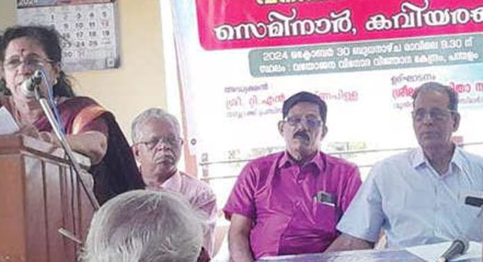 കേരള സ്റ്റേറ്റ് സർവീസ് പെൻഷനേഴ്സ് യൂണിയൻ പന്തളം ബ്ലോക്ക് സാംസ്കാരിക സമ്മേളനം നടത്തി കേരള സ്റ്റേറ്റ് സർവീസ് പെൻഷനേഴ്സ് യൂണിയൻ പന്തളം ബ്ലോക്ക് സാംസ്കാരിക സമ്മേളനം നടത്തി