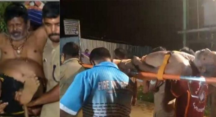 ശബരിമല വനത്തിൽ കുടുങ്ങിയ തീർത്ഥാടകരെ രക്ഷപെടുത്തി ശബരിമല വനത്തിൽ കുടുങ്ങിയ തീർത്ഥാടകരെ രക്ഷപെടുത്തി
