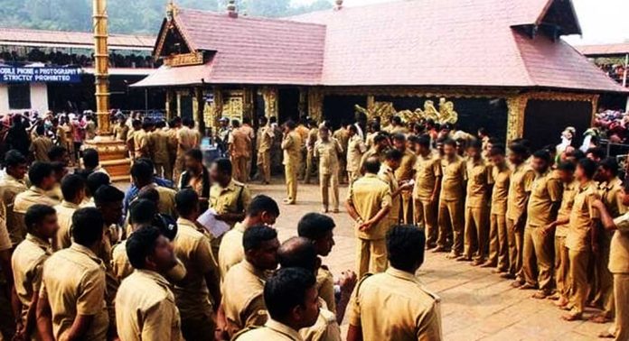 സന്നിധാനത്ത് മണ്ഡലകാലത്തെ ആദ്യ പോലീസ് സംഘം ചുമതലയേറ്റു സന്നിധാനത്ത് മണ്ഡലകാലത്തെ ആദ്യ പോലീസ് സംഘം ചുമതലയേറ്റു