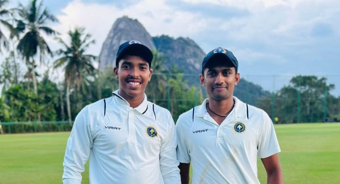 സി.കെ നായിഡു ട്രോഫിയില് തമിഴ്നാടിനെതിരെ വരുണ് നയനാരുടെ സെഞ്ച്വറി മികവില് കേരളം മുന്നേറുന്നു സി.കെ നായിഡു ട്രോഫിയില് തമിഴ്നാടിനെതിരെ വരുണ് നയനാരുടെ സെഞ്ച്വറി മികവില് കേരളം മുന്നേറുന്നു