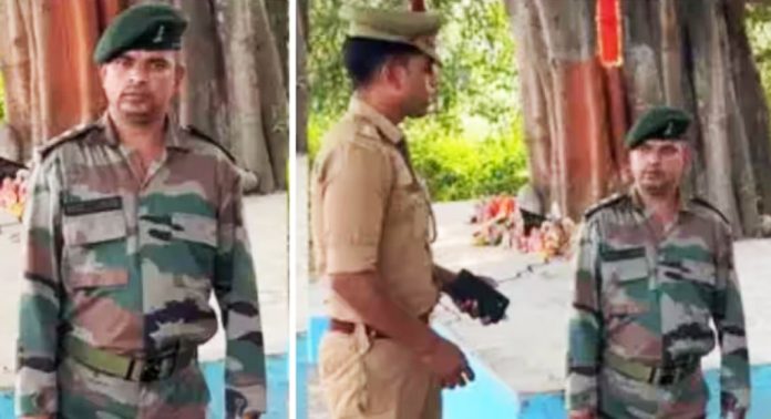 സൈന്യത്തിലെ ക്യാപ്റ്റനാണെന്ന് തെറ്റിദ്ധരിപ്പിച്ച് സാമ്പത്തിക തട്ടിപ്പ് ; യുവാവിനെ പോലീസ് പിടികൂടി സൈന്യത്തിലെ ക്യാപ്റ്റനാണെന്ന് തെറ്റിദ്ധരിപ്പിച്ച് സാമ്പത്തിക തട്ടിപ്പ് ; യുവാവിനെ പോലീസ് പിടികൂടി