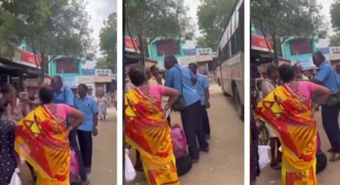 തമിഴ്നാട്ടിൽ യാത്രക്കാരുടെ നേരേ വീണ്ടും സർക്കാർ ബസ് ജീവനക്കാരുടെ അതിക്രമം തമിഴ്നാട്ടിൽ യാത്രക്കാരുടെ നേരേ വീണ്ടും സർക്കാർ ബസ് ജീവനക്കാരുടെ അതിക്രമം