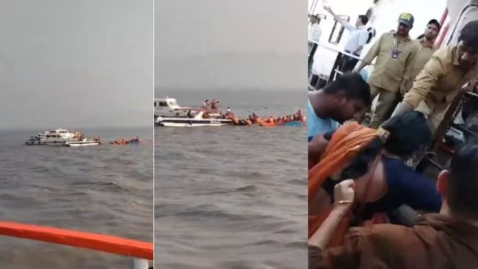 മുംബൈയില് യാത്രാബോട്ട് മുങ്ങി : 2 മരണം മുംബൈയില് യാത്രാബോട്ട് മുങ്ങി : 2 മരണം
