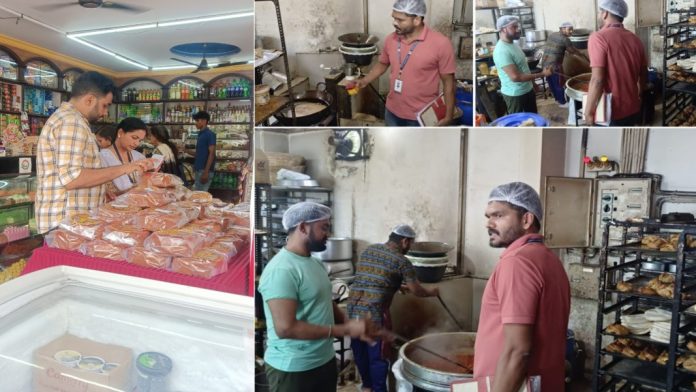 പുതുവത്സര വിപണിയില് കര്ശന ഭക്ഷ്യ സുരക്ഷാ പരിശോധന ; മാനദണ്ഡങ്ങള് പാലിക്കാത്ത 49 സ്ഥാപനങ്ങളുടെ പ്രവര്ത്തനം നിര്ത്തിവയ്പ്പിച്ചു പുതുവത്സര വിപണിയില് കര്ശന ഭക്ഷ്യ സുരക്ഷാ പരിശോധന ; മാനദണ്ഡങ്ങള് പാലിക്കാത്ത 49 സ്ഥാപനങ്ങളുടെ പ്രവര്ത്തനം നിര്ത്തിവയ്പ്പിച്ചു