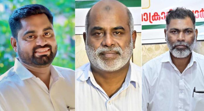 മുഹമ്മദ് അനീഷ് എസ്ഡിപിഐ ജില്ലാ പ്രസിഡന്റ്, സലിം മൗലവി, അൻസാരി മുട്ടാർ ജനറൽ സെക്രട്ടറിമാർ മുഹമ്മദ് അനീഷ് എസ്ഡിപിഐ ജില്ലാ പ്രസിഡന്റ്, സലിം മൗലവി, അൻസാരി മുട്ടാർ ജനറൽ സെക്രട്ടറിമാർ