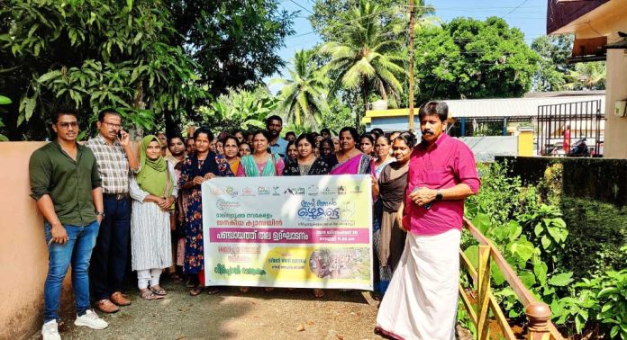 ഇനി ഞാന് ഒഴുകട്ടെ മൂന്നാംഘട്ട പഞ്ചായത്ത് തല ഉദ്ഘാടനവും നീര്ച്ചാല് നടത്തവും ഇനി ഞാന് ഒഴുകട്ടെ മൂന്നാംഘട്ട പഞ്ചായത്ത് തല ഉദ്ഘാടനവും നീര്ച്ചാല് നടത്തവും