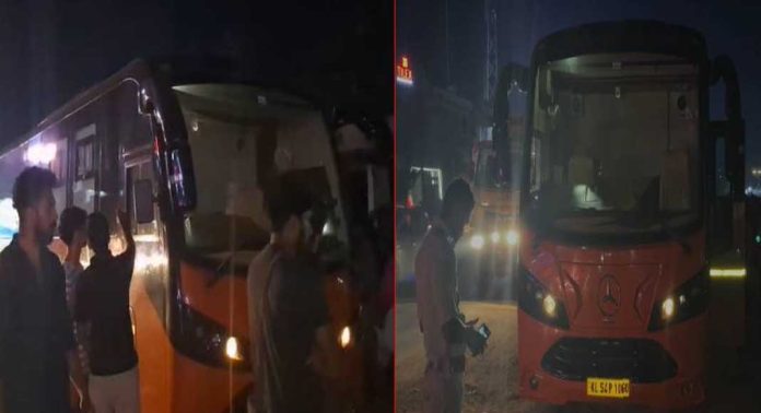 കോഴിക്കോട് റോഡരികിൽ നിർത്തിയിട്ട കാരവനിൽ രണ്ട് പേരെ മരിച്ച നിലയിൽ കണ്ടെത്തി കോഴിക്കോട് റോഡരികിൽ നിർത്തിയിട്ട കാരവനിൽ രണ്ട് പേരെ മരിച്ച നിലയിൽ കണ്ടെത്തി