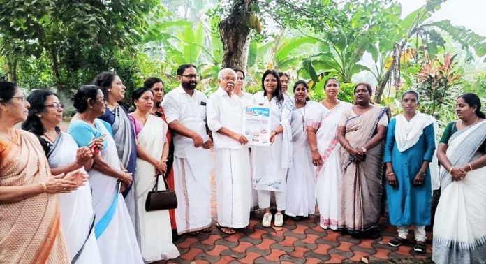 മഹിള സാഹസ് കേരള യാത്രയുടെ ന്യൂസ് ലെറ്റർ പ്രകാശനം ചെയ്തു മഹിള സാഹസ് കേരള യാത്രയുടെ ന്യൂസ് ലെറ്റർ പ്രകാശനം ചെയ്തു