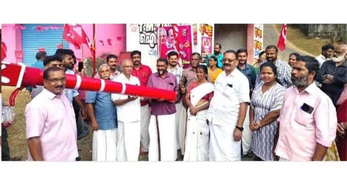 സി പി എം പത്തനംതിട്ട ജില്ലാ സമ്മേളനം ; ജാഥകൾ ജില്ലയുടെ വിവിധ ഭാഗങ്ങളിൽ നിന്നുള്ള സ്വീകരണം ഏറ്റുവാങ്ങി കോന്നിയിൽ എത്തി ചേർന്നു സി പി എം പത്തനംതിട്ട ജില്ലാ സമ്മേളനം ; ജാഥകൾ ജില്ലയുടെ വിവിധ ഭാഗങ്ങളിൽ നിന്നുള്ള സ്വീകരണം ഏറ്റുവാങ്ങി കോന്നിയിൽ എത്തി ചേർന്നു