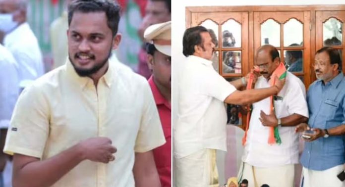 സിപിഎം വിട്ട മധു മുല്ലശേരിക്കും മകൻ മിഥുൻ മുല്ലശേരിക്കും അംഗത്വം നൽകി ബിജെപി സിപിഎം വിട്ട മധു മുല്ലശേരിക്കും മകൻ മിഥുൻ മുല്ലശേരിക്കും അംഗത്വം നൽകി ബിജെപി