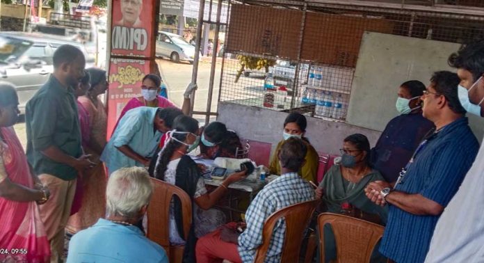 ജീവിത ശൈലി രോഗ നിർണ്ണയവും ടി.ബി സ്ക്രീനിംങ്ങും നടത്തി ജീവിത ശൈലി രോഗ നിർണ്ണയവും ടി.ബി സ്ക്രീനിംങ്ങും നടത്തി