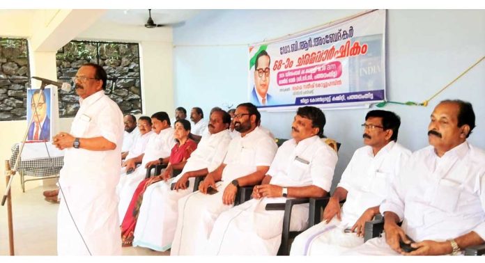 ഡോ. അംബേദ്കര് കാലത്തിന് മുമ്പേ നടന്ന കര്മ്മയോഗി : പന്തളം സുധാകരന് ഡോ. അംബേദ്കര് കാലത്തിന് മുമ്പേ നടന്ന കര്മ്മയോഗി : പന്തളം സുധാകരന്