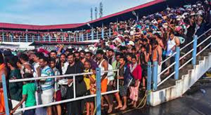 ശബരിമല തീര്ത്ഥാടകര്ക്കായി പമ്പയിലെ സ്പോട്ട് ബുക്കിംഗ് കൗണ്ടറുകളുടെ എണ്ണം വര്ധിപ്പിക്കും ശബരിമല തീര്ത്ഥാടകര്ക്കായി പമ്പയിലെ സ്പോട്ട് ബുക്കിംഗ് കൗണ്ടറുകളുടെ എണ്ണം വര്ധിപ്പിക്കും