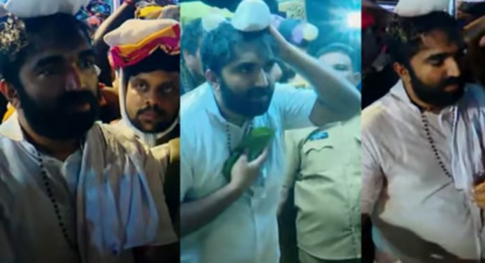 ഇരുമുടിക്കെട്ടുമായി ശബരിമലയിൽ അയ്യപ്പദര്ശനം നടത്തി ചാണ്ടി ഉമ്മന് എംഎല്എ ഇരുമുടിക്കെട്ടുമായി ശബരിമലയിൽ അയ്യപ്പദര്ശനം നടത്തി ചാണ്ടി ഉമ്മന് എംഎല്എ