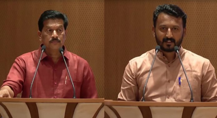 യു ആര് പ്രദീപും രാഹുല് മാങ്കൂട്ടത്തിലും എംഎല്എമാരായി സത്യപ്രതിജ്ഞ ചെയ്തു യു ആര് പ്രദീപും രാഹുല് മാങ്കൂട്ടത്തിലും എംഎല്എമാരായി സത്യപ്രതിജ്ഞ ചെയ്തു