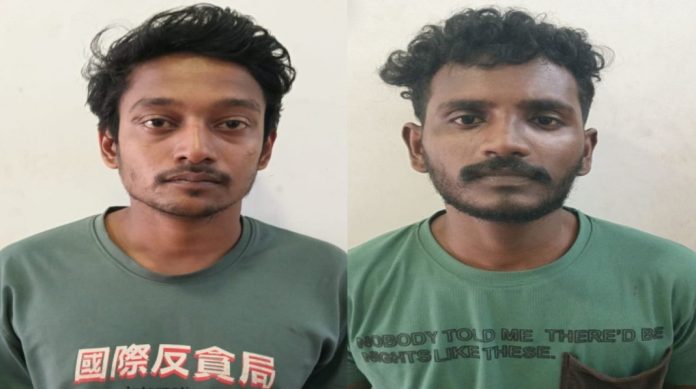 യുവാവിനെ കൊലപ്പെടുത്താൻ ശ്രമിച്ച കേസിൽ രണ്ടുപേർ അറസ്റ്റിൽ യുവാവിനെ കൊലപ്പെടുത്താൻ ശ്രമിച്ച കേസിൽ രണ്ടുപേർ അറസ്റ്റിൽ