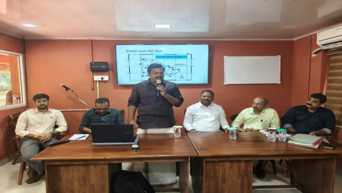 മനുഷ്യ വന്യ ജീവി സംഘർഷം ലഘുകരിക്കാൻ മാസ്റ്റർ പ്ലാൻ തയ്യാറാക്കുന്നതിനായി യോഗം ചേർന്നു മനുഷ്യ വന്യ ജീവി സംഘർഷം ലഘുകരിക്കാൻ മാസ്റ്റർ പ്ലാൻ തയ്യാറാക്കുന്നതിനായി യോഗം ചേർന്നു