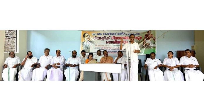 നരേന്ദ്ര മോഡി ഭരണത്തിൽ ഭരണഘടനയും സംവിധാനങ്ങളും അട്ടിമറിക്കപ്പെടുന്നു ; അഡ്വ. പഴകുളം മധു നരേന്ദ്ര മോഡി ഭരണത്തിൽ ഭരണഘടനയും സംവിധാനങ്ങളും അട്ടിമറിക്കപ്പെടുന്നു ; അഡ്വ. പഴകുളം മധു