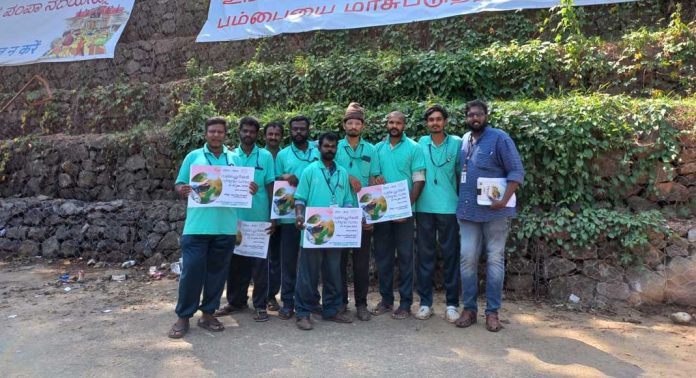 ശബരിമലയിൽ വലിച്ചെറിയൽ വിരുദ്ധ വാരാചരണ പ്രവർത്തനങ്ങളുമായി രംഗത്തിറങ്ങി പത്തനംതിട്ട ശുചിത്വ മിഷൻ ശബരിമലയിൽ വലിച്ചെറിയൽ വിരുദ്ധ വാരാചരണ പ്രവർത്തനങ്ങളുമായി രംഗത്തിറങ്ങി പത്തനംതിട്ട ശുചിത്വ മിഷൻ